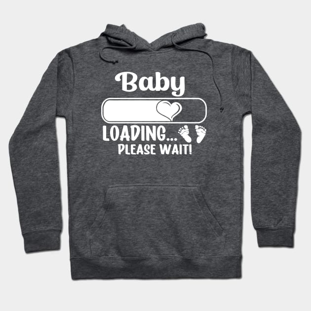 Baby Loading Hoodie by KayBee Gift Shop